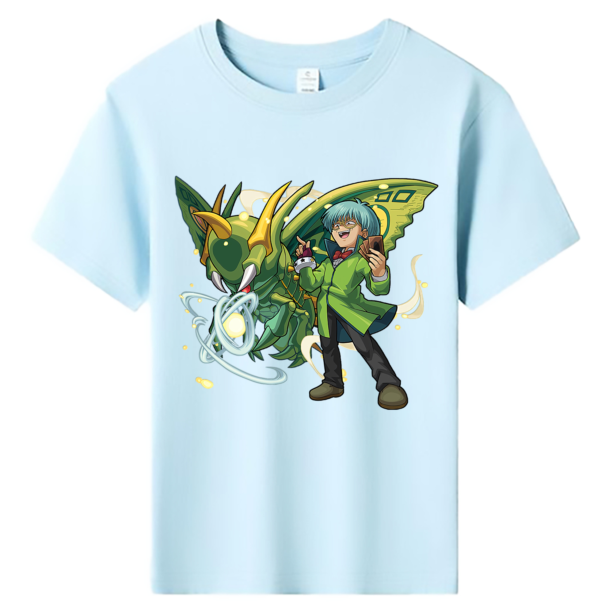 （画像用） 遊☆戯☆王 Yu-Gi-Oh! 綿100％キッズTシャツ（フロントプリント）